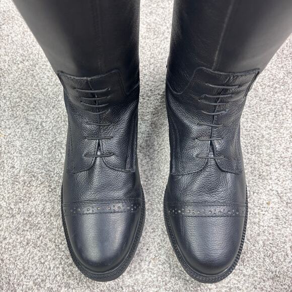 New! Black Horze Verona Women's Tall Field Boots size 40W (us women's 9) - Picture 3 of 15